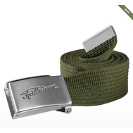 Opasok FJALLRAVEN Merano Canvas Belt OS green