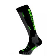 Ponožky BLIZZARD Wool Sport Junior Ski Socks 27-29 black/green