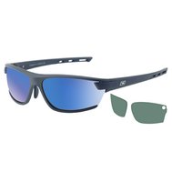 Okuliare DIRTY DOG Sport Evolve X2 - satin dark silver / blue fusion mirror polarised