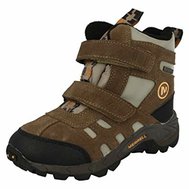 Topánky MERRELL Moab Polar Mid Strap Kids UK12 EU31 walnut