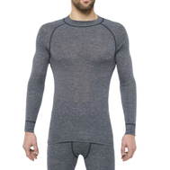 Tričko THERMOWAVE Merino Warm Active Man L ink melange