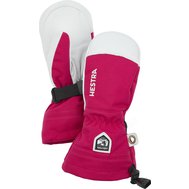 Rukavice HESTRA Army Leather Heli Ski Jr Mitt 7 pink