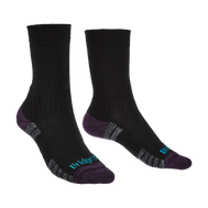 Ponožky BRIDGEDALE Hike lightweight MP wmn S black/purple